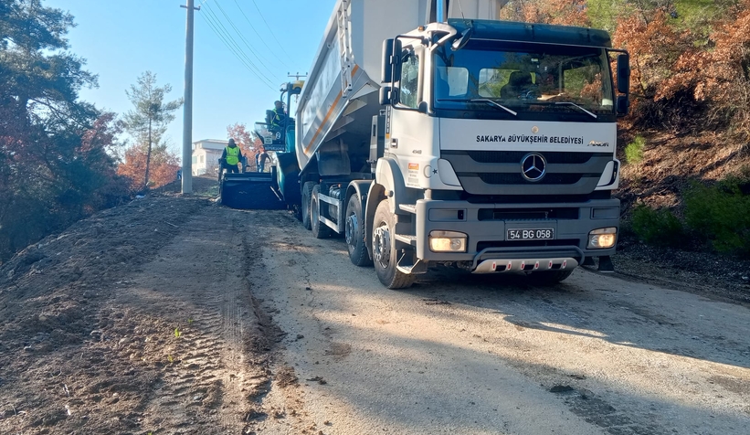 Büyükşehir’den şehrin en uzak noktasında asfalt atağı