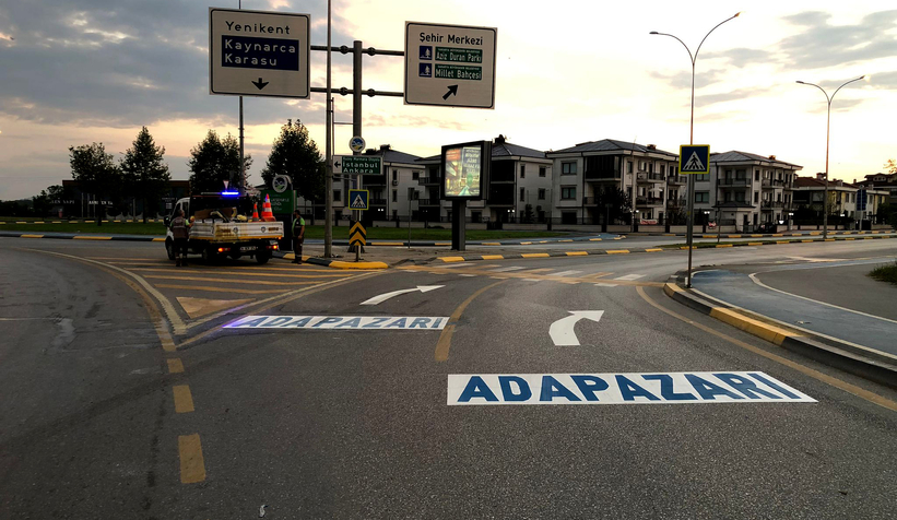 Büyükşehir’den şehrin önemli güzergâhlarına estetik dokunuş