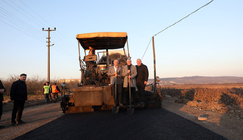 Büyükşehirin asfalt atağı sürüyor
