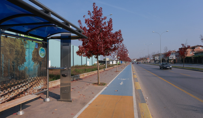 Büyükşehir’in dokunduğu yollarda sonbahar esintisi