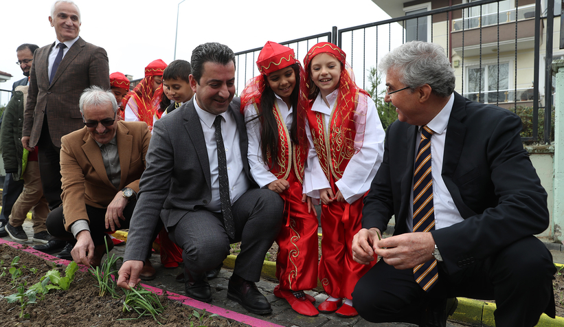 Büyükşehir’in katkısıyla bir tarım atölyesi açıldı