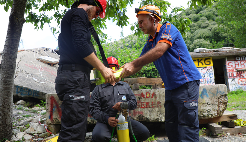 Büyükşehir’in timi afet ve acil durumlarda hayat kurtaracak