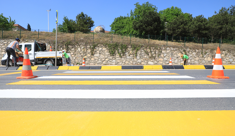 Büyükşehirle yollar da güvenli