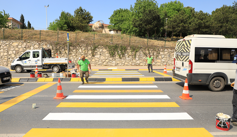 Büyükşehirle yollar da güvenli