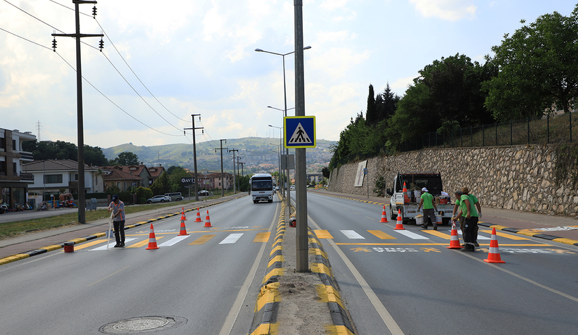 Büyükşehirle yollar da güvenli