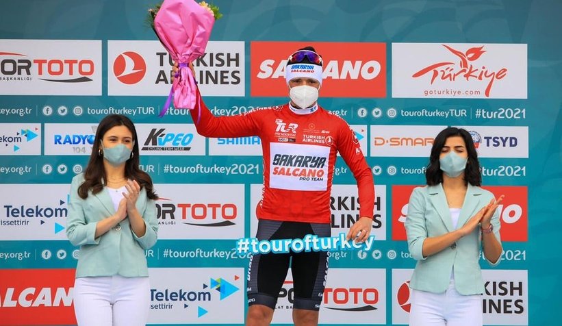 Büyükşehirli bisikletçi ‘Dağların Kralı’ ödülünü aldı