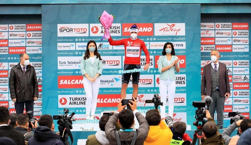 Büyükşehirli bisikletçi ‘Dağların Kralı’ ödülünü aldı