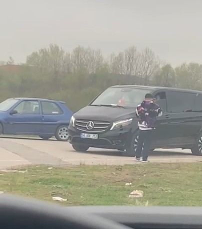 Çakar kullanırken yakalandı