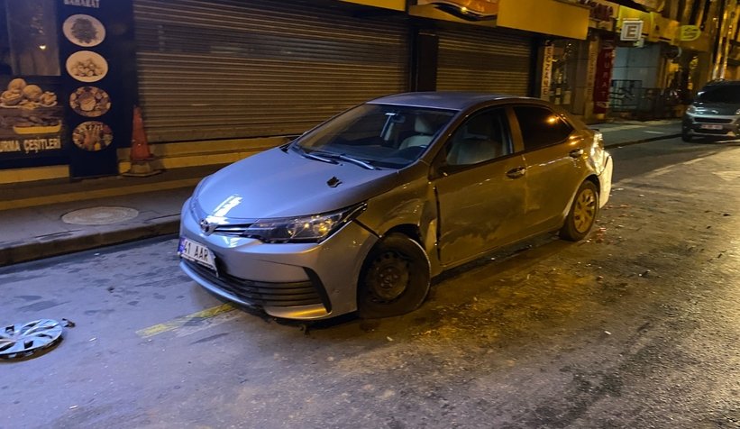 Çaldığı kamyonla dehşet saçtı, 10 aracı biçti