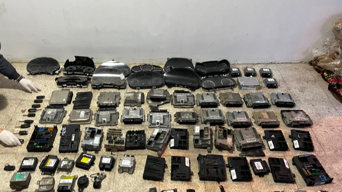 Çalıntı araç parçalama ağı çökertilmişti; 4 tutuklama