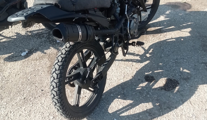 Çalıntı motosiklet bulundu