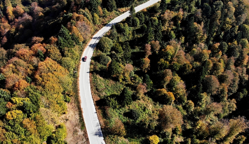 Çam Dağı’nın hayran bırakan sonbahar manzarası