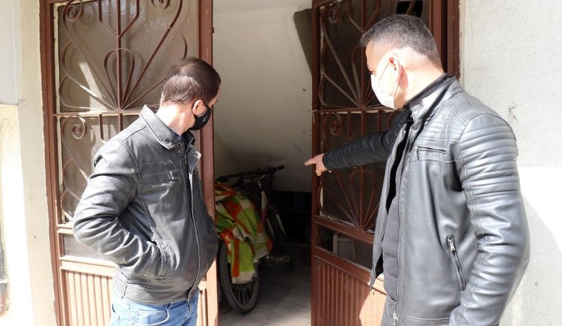 Çamaşır suyu satarak aldığı motosikletini böyle çaldılar