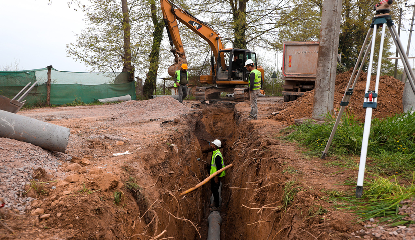 Camili'deki altyapı projesi 7 kilometreye çıktı