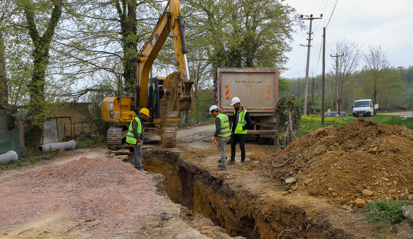Camili'deki altyapı projesi 7 kilometreye çıktı