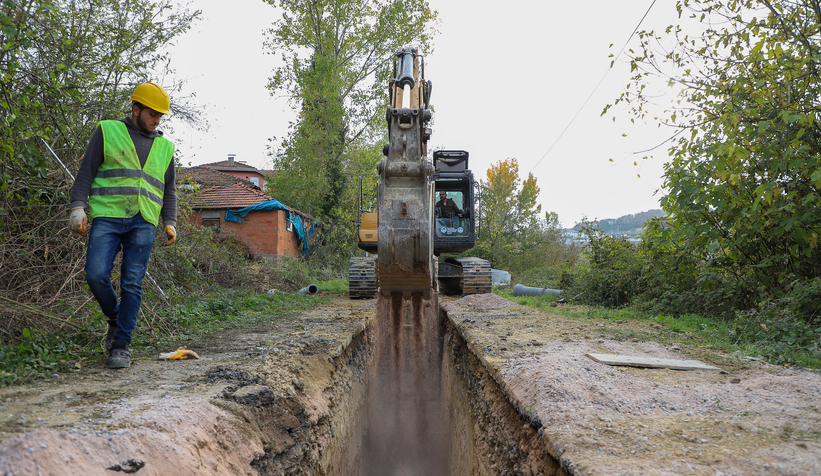 Camili’nin altyapısını güçlendirecek projede çalışmalar devam ediyor
