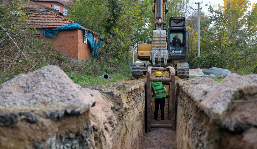 Camili’nin altyapısını güçlendirecek projede çalışmalar devam ediyor