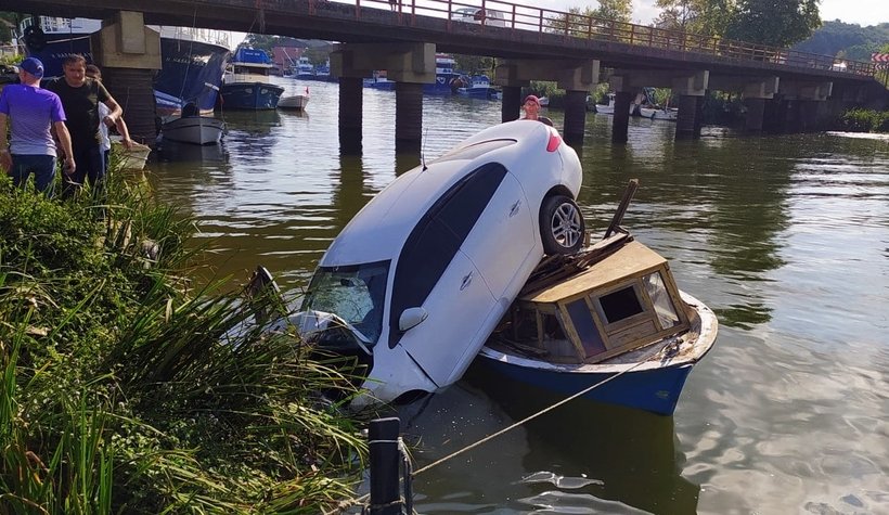 Canını son anda kurtardı