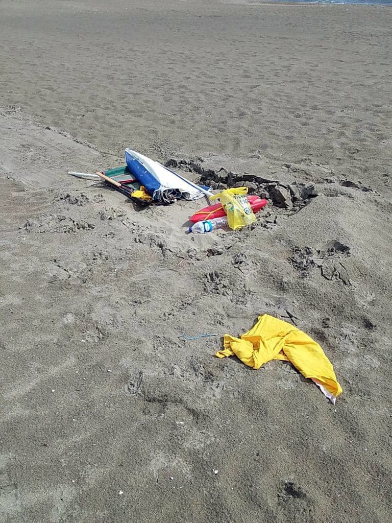 Cankurtaran kulesi tahrip edildi, bölge halkı tepki gösterdi