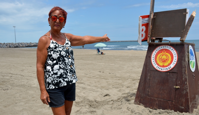 Cankurtaran kulesi tahrip edildi, bölge halkı tepki gösterdi