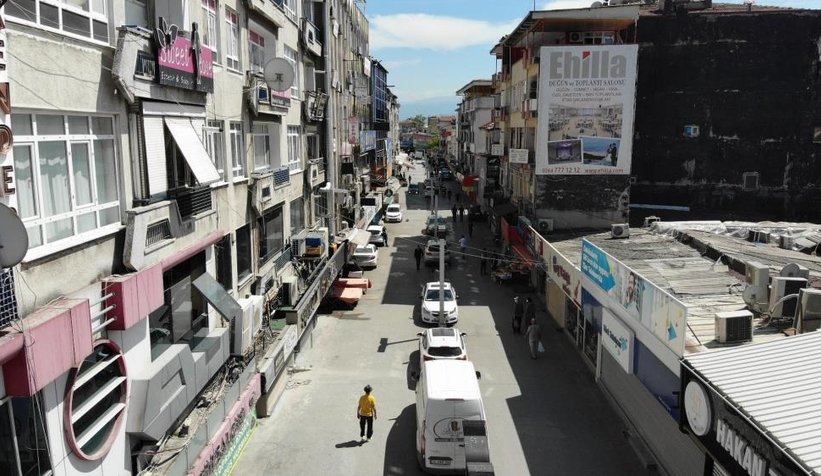 Çark Caddesi boş kaldı