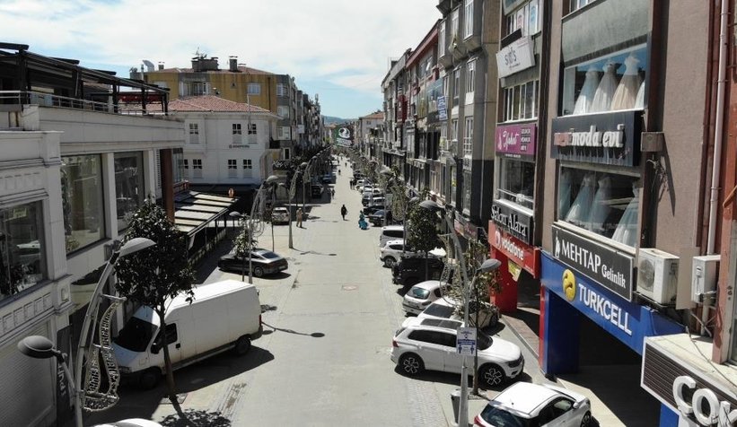 Çark Caddesi boş kaldı