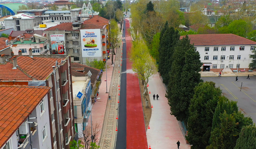 Çark Caddesi rekreasyonunda bir ilk uygulandı