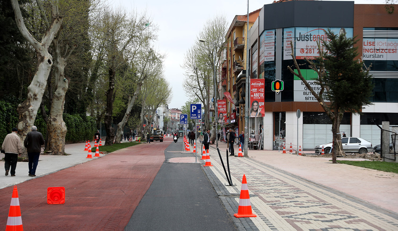 Çark Caddesi rekreasyonunda bir ilk uygulandı