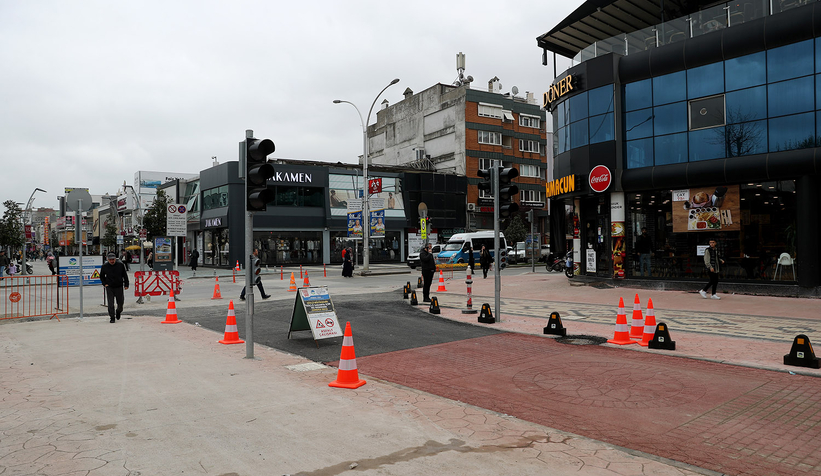Çark Caddesi rekreasyonunda bir ilk uygulandı