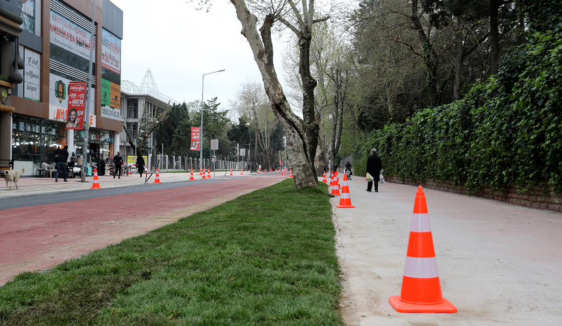 Çark Caddesi rekreasyonunda bir ilk uygulandı