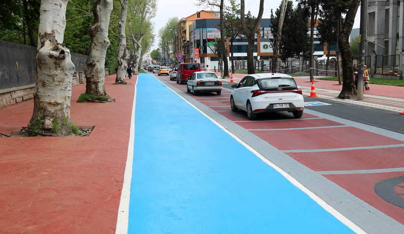 Çark Caddesi trafiğe açıldı