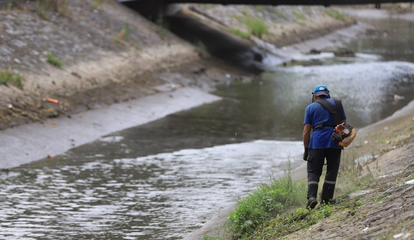 Çark Deresi etrafı temizlendi
