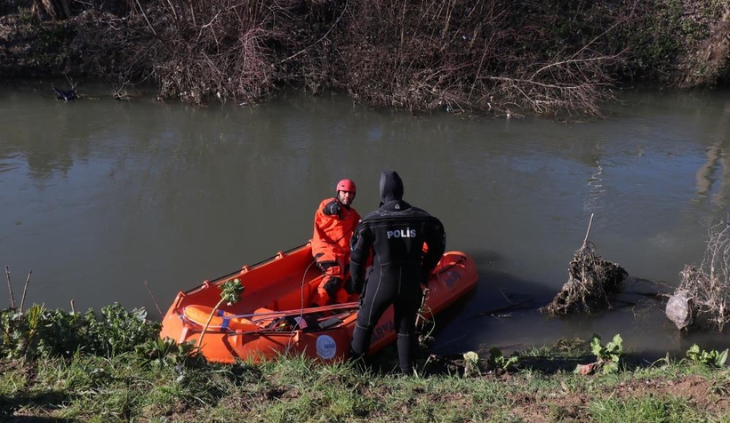 Çark Deresi'nde ceset arama çalışmaları ikinci gününde 