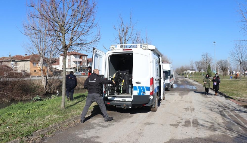 Çark Deresi'nde ceset arama çalışmaları ikinci gününde 