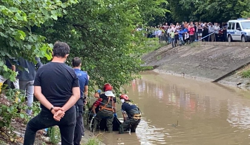 Çark Deresi'nde ceset bulundu