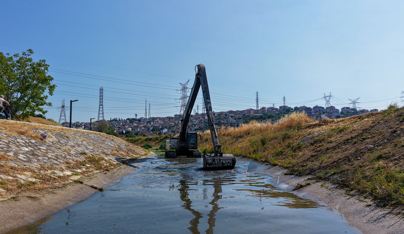 Çark Deresi'nde temizlik