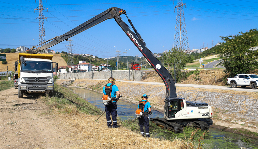 Çark Deresi'nde temizlik