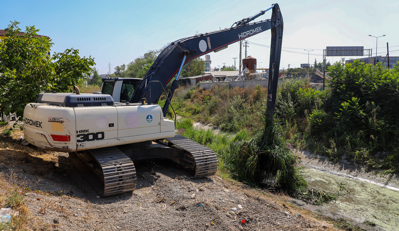 Çark Deresi'nde temizlik