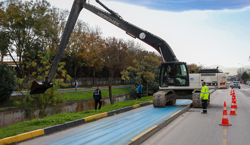 Çark Deresi temizlendi
