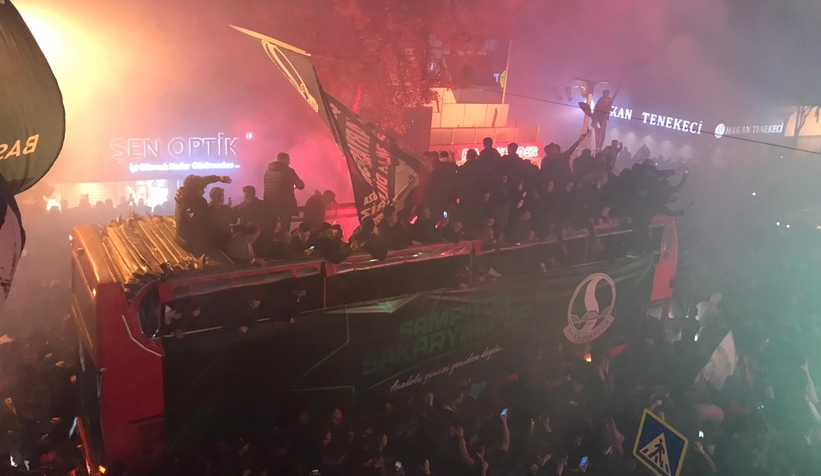 Çarkta muhteşem karşılama