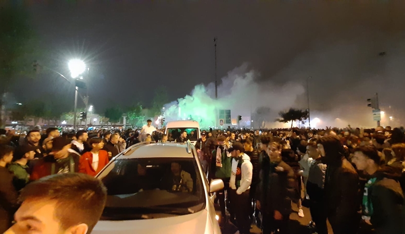 Çarkta muhteşem karşılama