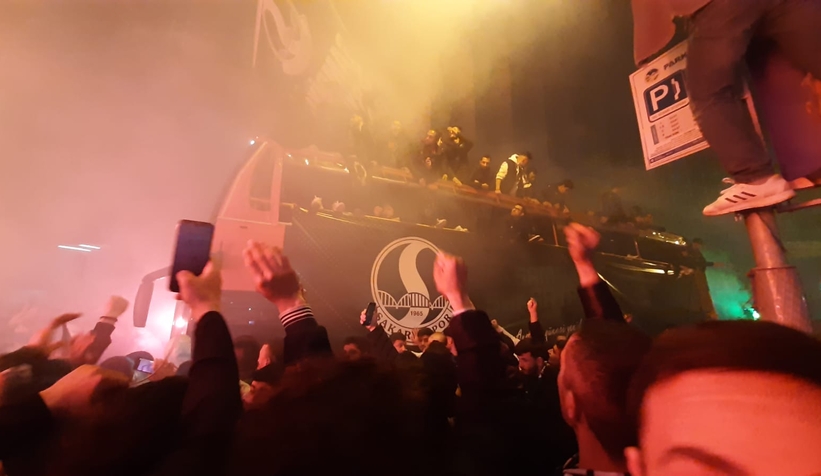 Çarkta muhteşem karşılama