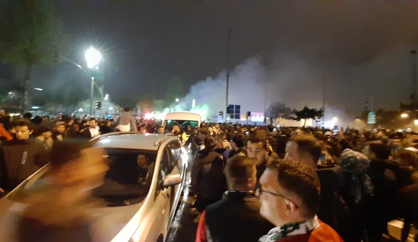 Çarkta muhteşem karşılama