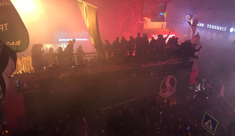 Çarkta muhteşem karşılama