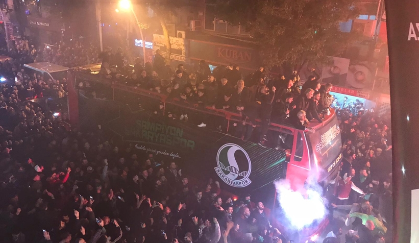 Çarkta muhteşem karşılama