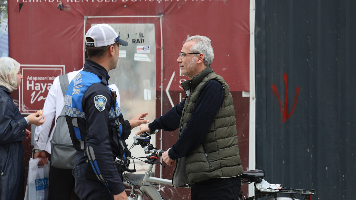 Çark’ta ve Uzunçarşı’da motosiklet ve bisiklet denetimi