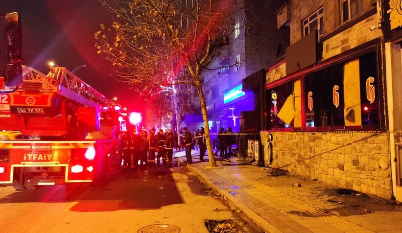 Çatışmanın yaşandığı gece kulübü kundaklandı iddiası