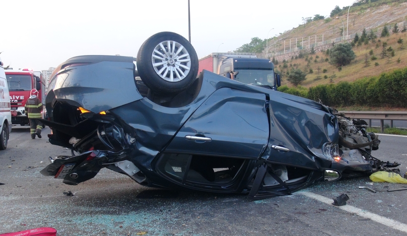 Cenaze dönüşü feci kaza