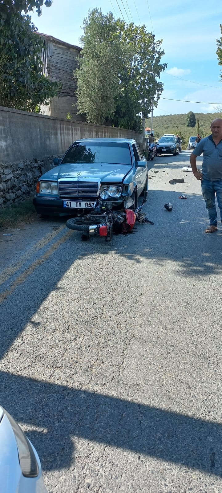 Cenaze konvoyunda kaza; O anları böyle kaydetti