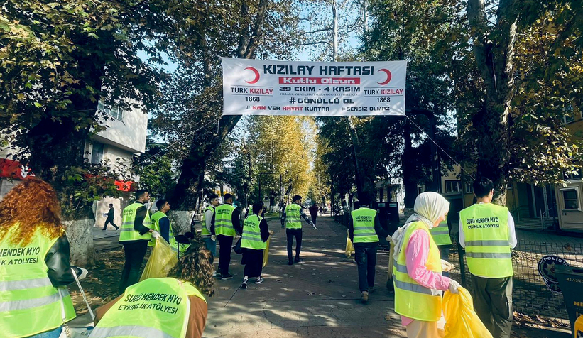 Çevre kirliliğine dikkat çektiler